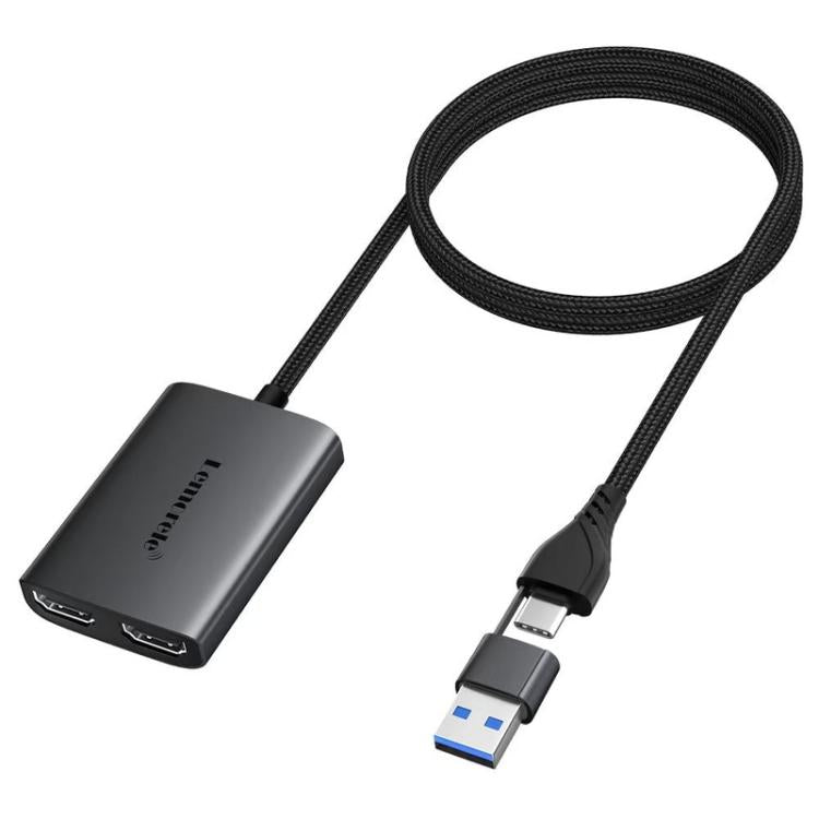 Adattatore Lemorele HD10 da USB/Type-C a HDMI per schermo HD di computer e telefono., HD10