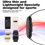Braccialetto intelligente Bluetooth senza schermo H59max+ con cinturino in silicone, supporto per notifiche di chiamate in arrivo e report sullo stato di salute tramite intelligenza artificiale.
