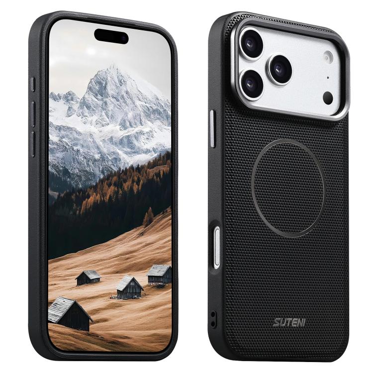 Custodia magnetica in ecopelle per iPhone 17 Pro Max