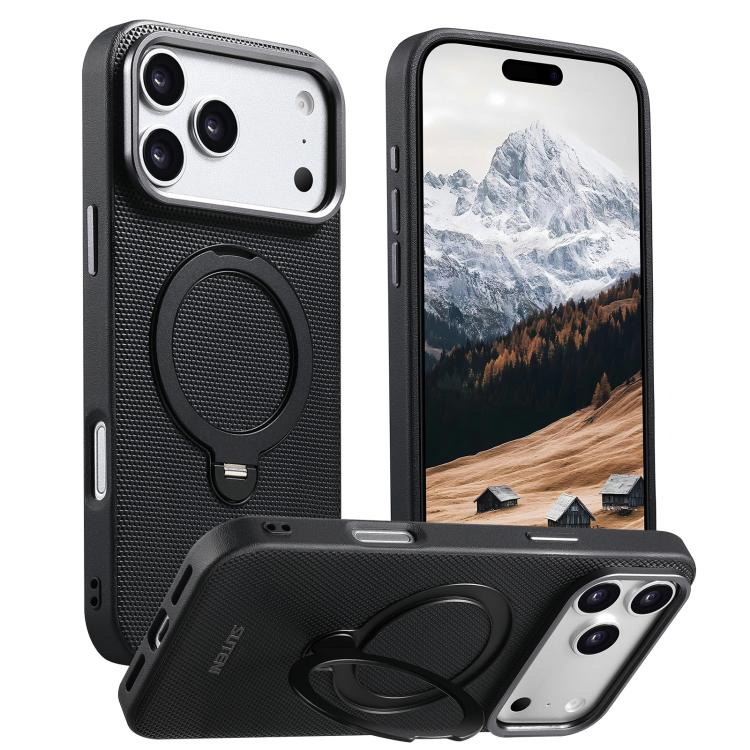 Custodia TPU con supporto magnetico per iPhone 17 Pro Max