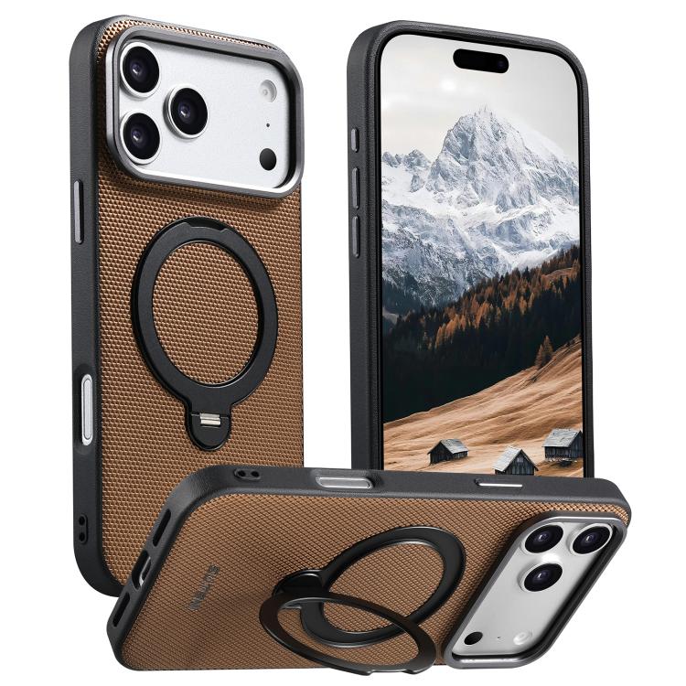 Custodia TPU con supporto magnetico per iPhone 17 Pro Max