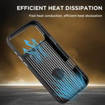 Custodia TPU con supporto magnetico per iPhone 17 Pro Max