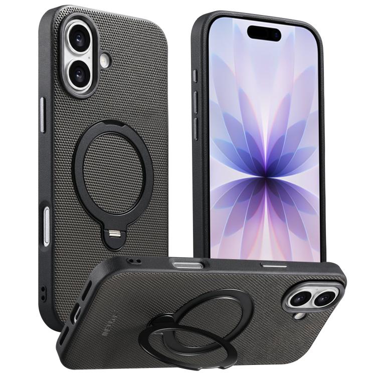 Custodia TPU con supporto magnetico per iPhone 17 Pro Max