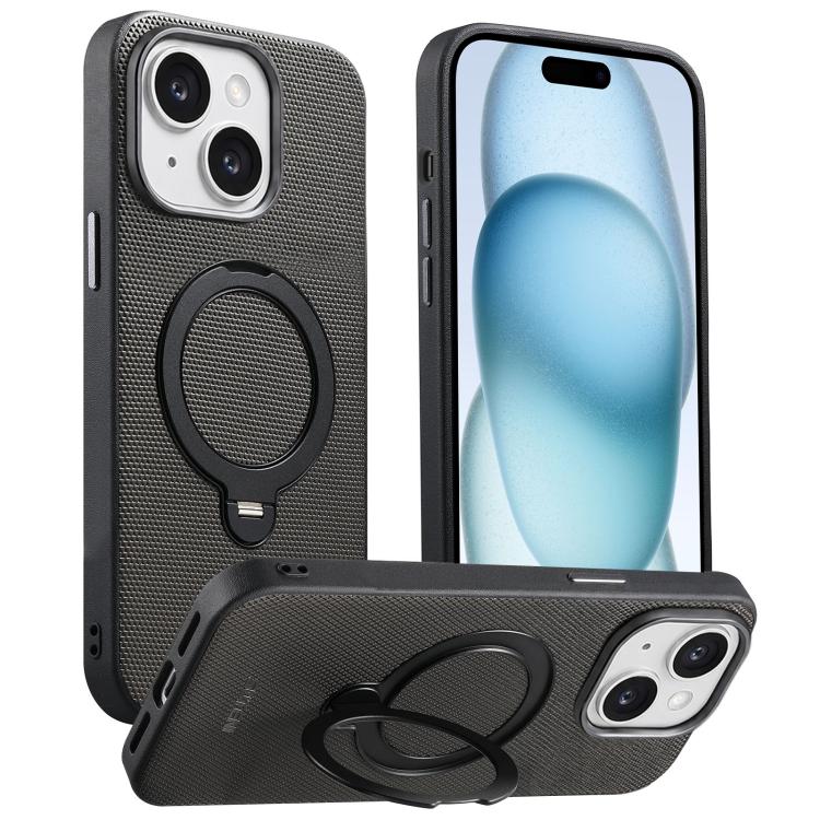 Custodia TPU con supporto magnetico per iPhone 15