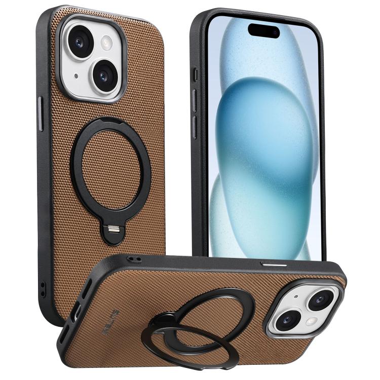 Custodia TPU con supporto magnetico per iPhone 15