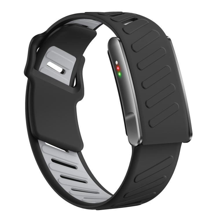 Braccialetto intelligente KR96 Pro senza schermo con cinturino in silicone, supporto per il monitoraggio della salute e diverse modalità sportive.