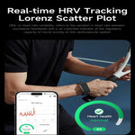 Braccialetto intelligente KR96 Pro senza schermo con cinturino in nylon, supporto per il monitoraggio della salute e diverse modalità sportive.