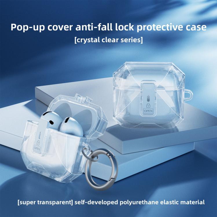 Coperchio protettivo trasparente magnetico per AirPods 4