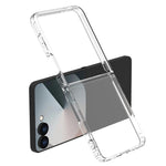 Custodia LeReach TOC Clear Series in composito TPU acrilico per Galaxy Z Flip 8