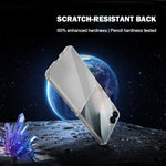 Custodia LeReach TOC Clear Series in composito TPU acrilico per Galaxy Z Flip 8