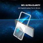 Custodia LeReach TOC Clear Series in composito TPU acrilico per Galaxy Z Flip 8