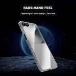 Custodia LeReach TOC Clear Series in composito TPU acrilico per Galaxy Z Flip 8