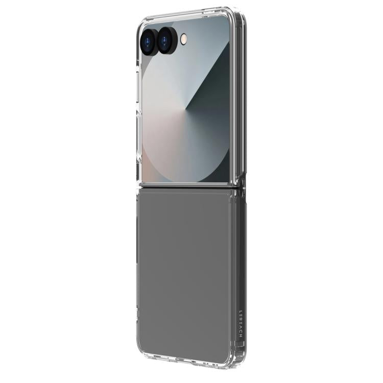 Custodia LeReach TOC Clear Series in composito TPU acrilico per Galaxy Z Flip 8