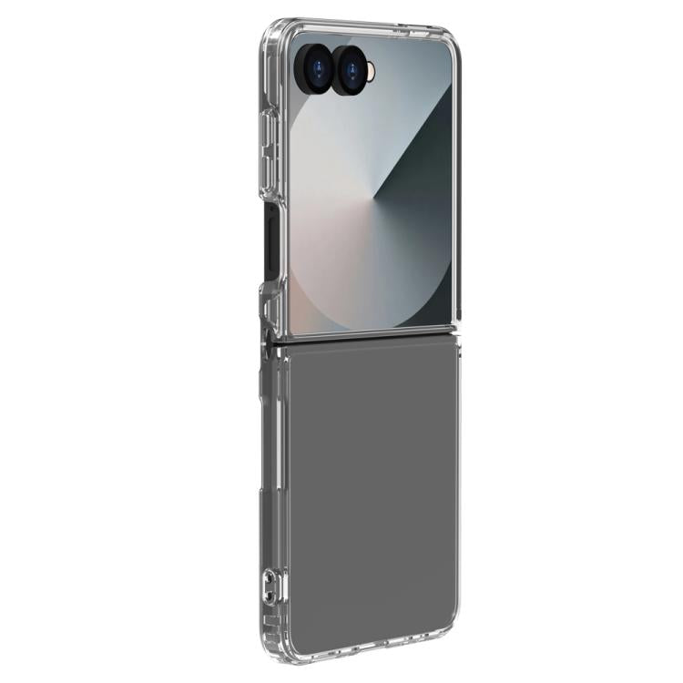 Custodia LeReach TOC Clear Series in composito TPU acrilico per Galaxy Z Flip 8