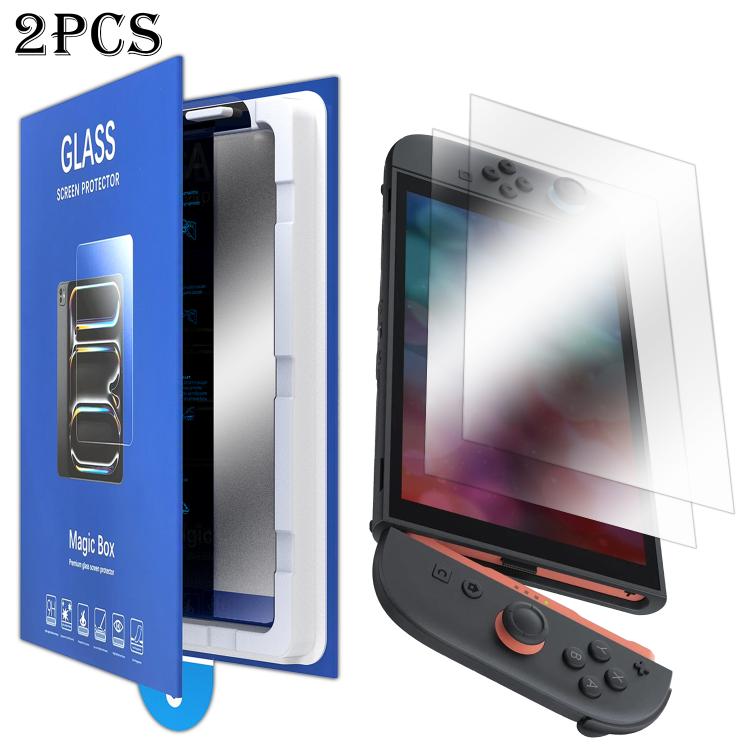 Pellicola vetro temperato Nintendo Switch 2 2 pezzi