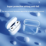 Custodia TPU antiurto per AirPods Pro 2 trasparente