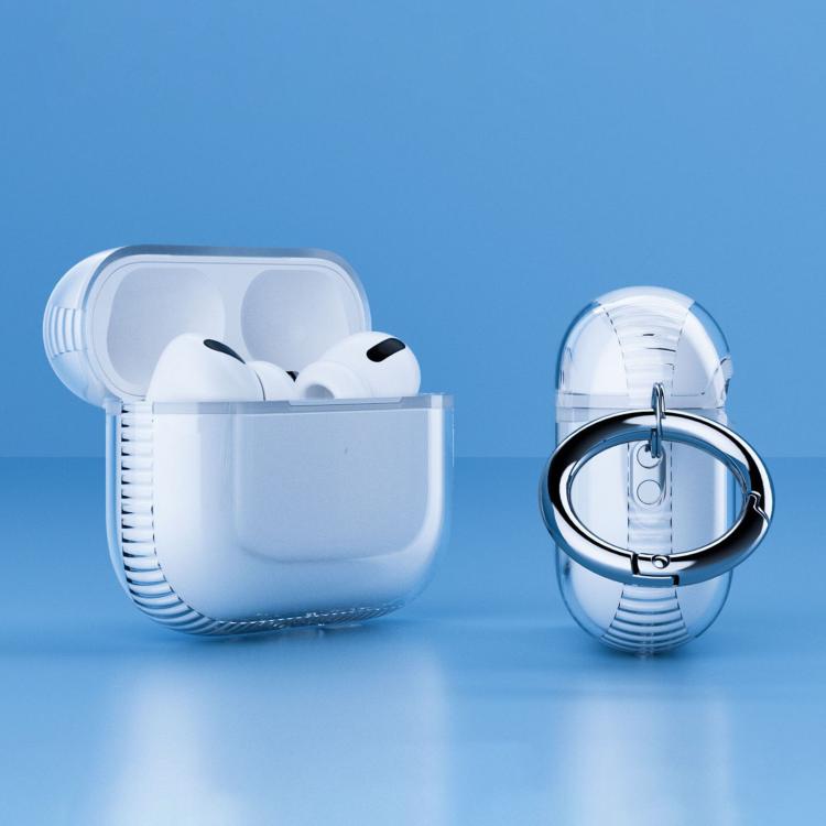 Custodia TPU antiurto per AirPods Pro 2 trasparente
