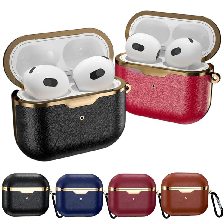 Custodia protettiva in similpelle per AirPods 3