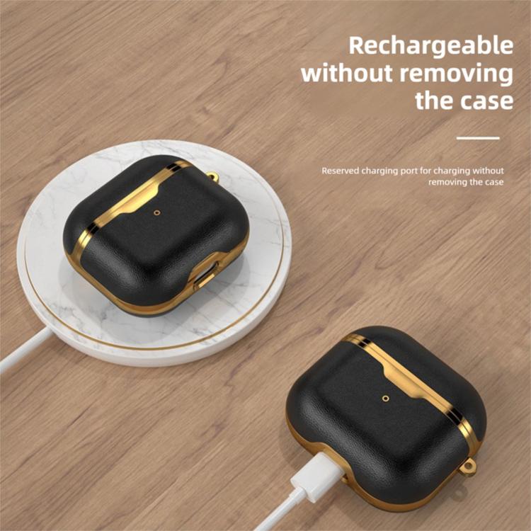 Custodia protettiva in similpelle per AirPods 3