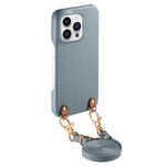 Custodia in PU con retro in pelle per iPhone 12 Pro