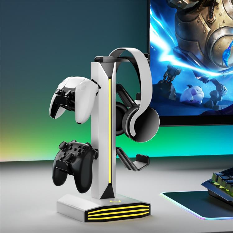 Supporto USB RGB per controller e cuffie da gioco 360°