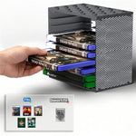 Organizer 2 torri per custodie giochi Nintendo Switch PS5 PS4 Xbo