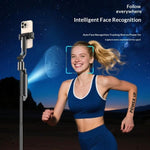 Q575TK Treppiede con gimbal intelligente, pop-up automatico, tracciamento del volto, controllo gestuale, selfie stick con intelligenza artificiale, Q575TK