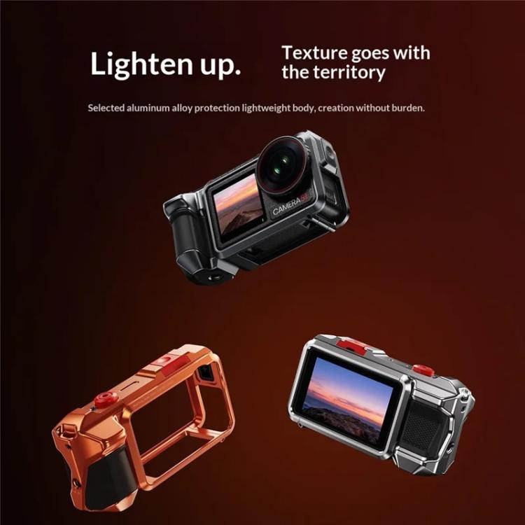 Custodia in lega di alluminio per DJI Osmo Action 3/4/5 Pro