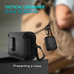 Custodia per auricolari AirPods 4 con supporto