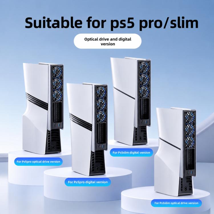 Ventola raffreddamento posteriore termoregolata per PS5 Pro e PS5