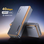Case esterno per hard disk M.2 NVMe USB 4.0 con ventola