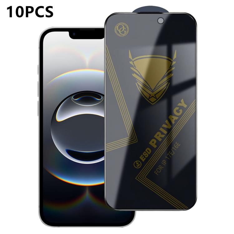 Pellicola vetro temperato privacy per iPhone 17e e 16e