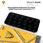 Pellicola vetro temperato privacy per iPhone 17e e 16e
