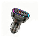 Caricabatterie da auto multiprotocollo 75W PD3.0 USB-C e USB