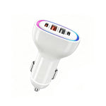 Caricabatterie da auto multiprotocollo 75W PD3.0 USB-C e USB