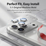 Pellicola protezione lente metallo per iPhone 17 Pro Max
