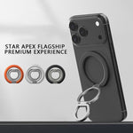 Supporto magnetico per telefono LeReach Triple Ring Apex Edition con anello