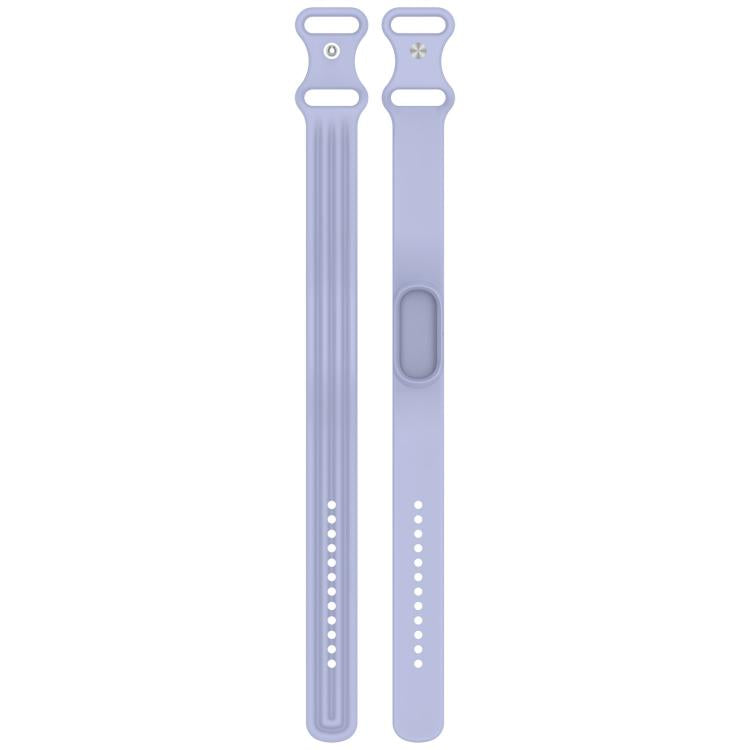 Cinturino in silicone con fibbia a farfalla per Fitbit Air