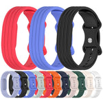 Cinturino in silicone con fibbia a farfalla per Fitbit Air