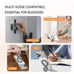 Supporto magnetico per telefono LeReach Triple Ring Power Edition con anello