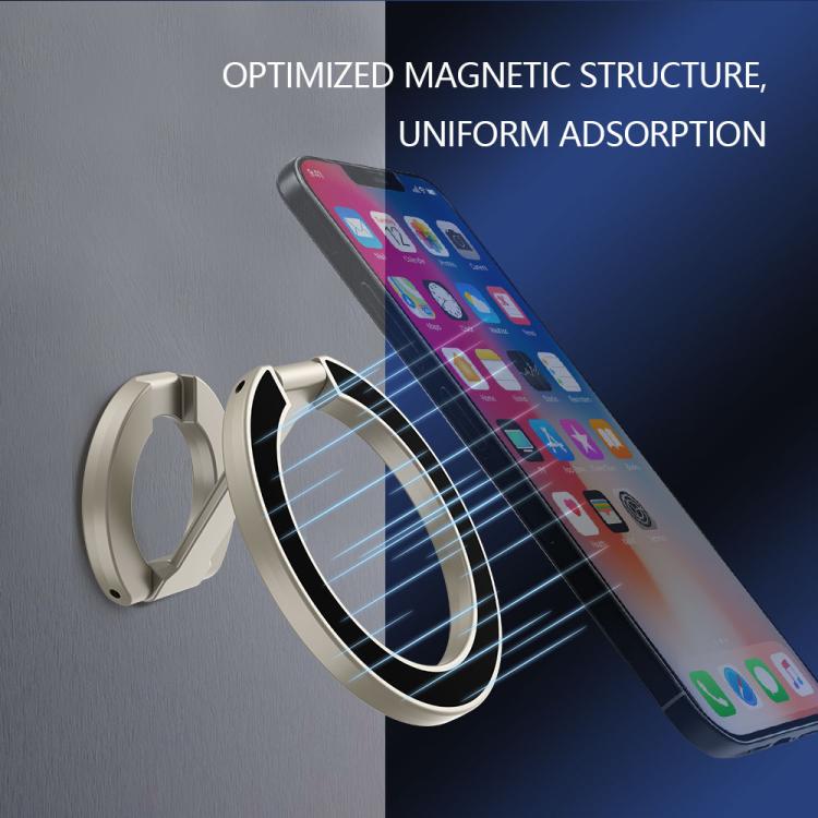 Supporto magnetico per telefono LeReach StarRing Dual Ring con rotazione a 360