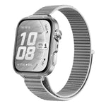 Cinturino nylon sottile con chiusura a strappo per Huawei Watch F