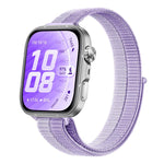 Cinturino nylon sottile con chiusura a strappo per Huawei Watch F