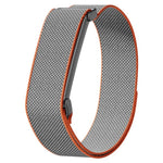 Cinturino nylon con griglia metallica per Fitbit Air