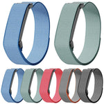 Cinturino nylon con griglia metallica per Fitbit Air