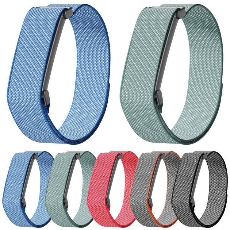 Cinturino nylon con griglia metallica per Fitbit Air
