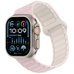 Cinturino in silicone con chiusura magnetica per Apple Watch