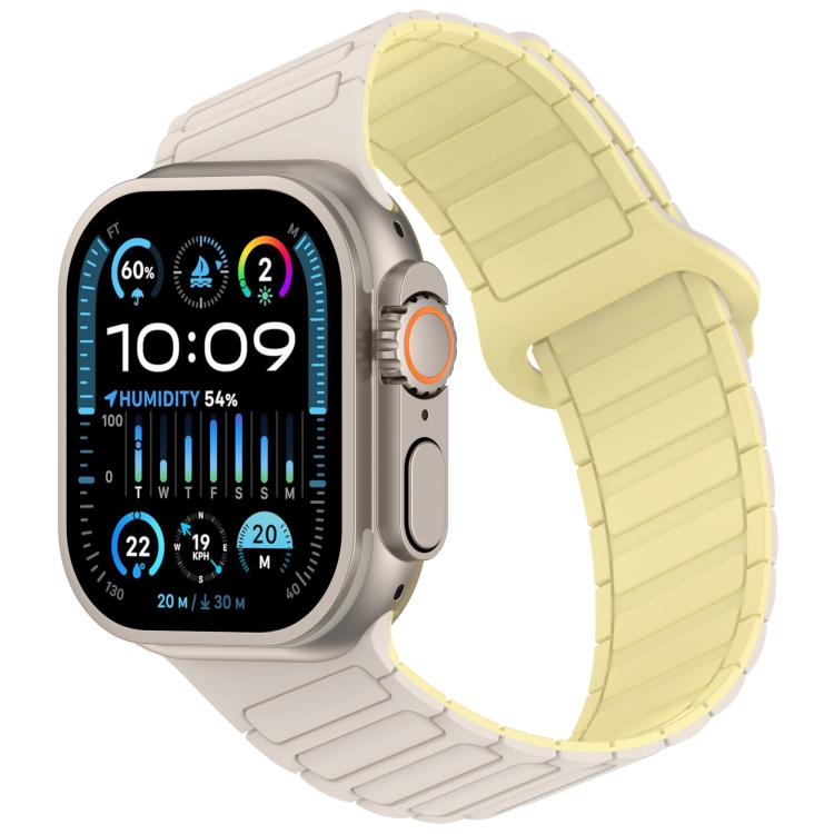 Cinturino in silicone con chiusura magnetica per Apple Watch