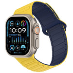 Cinturino in silicone con chiusura magnetica per Apple Watch