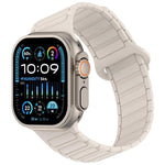 Cinturino in silicone con chiusura magnetica per Apple Watch